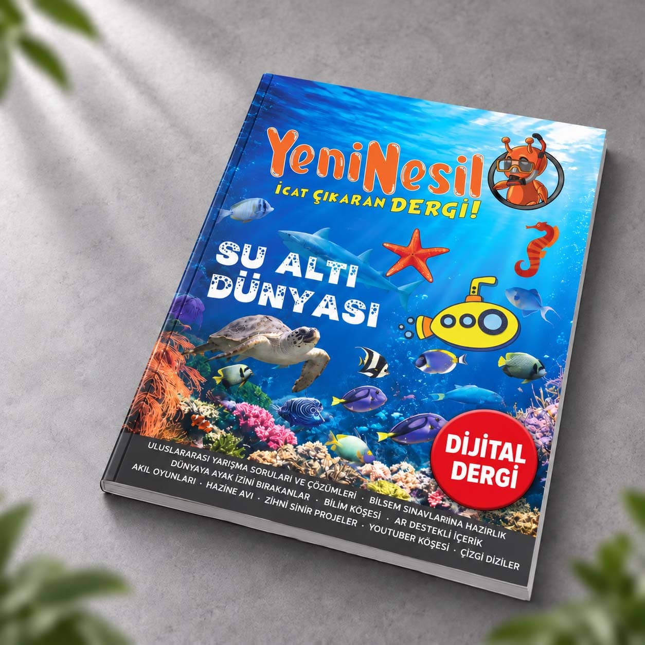 Yeni Nesil Dergi 8. Sayı - Su Altı Dünyası (Dijital)