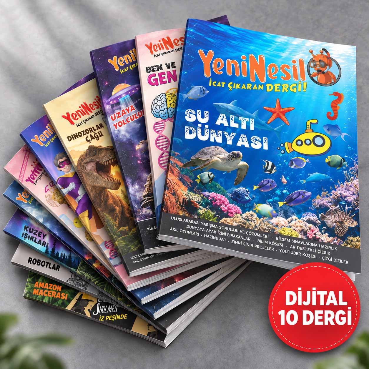 Yeni Nesil Dergi Dijital Seti (10 Dergi Birden)