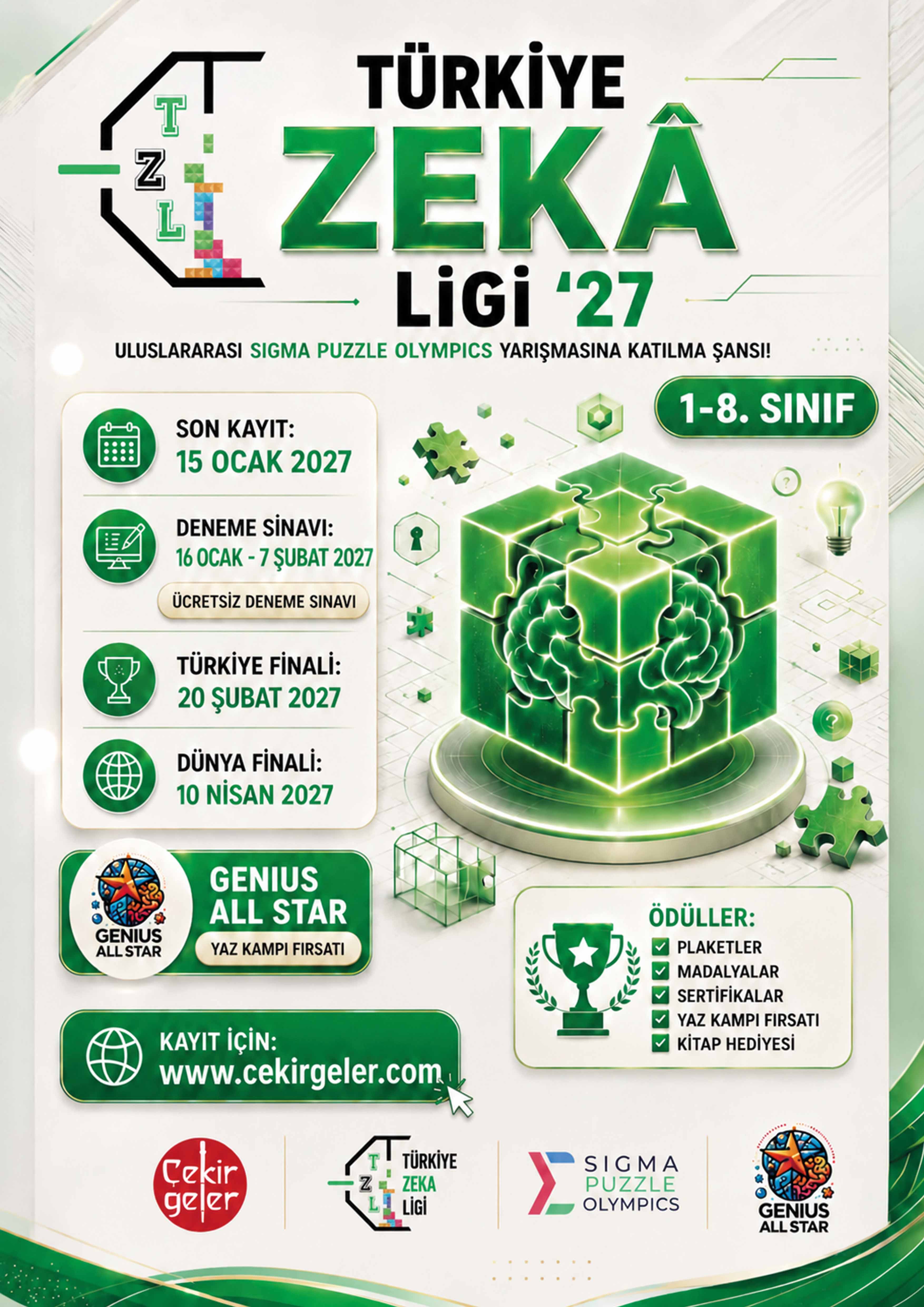 Türkiye Zekâ Ligi 2027 posteri