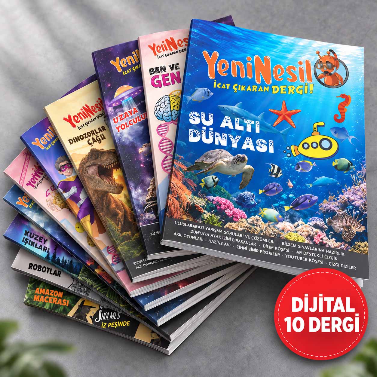 Yeni Nesil Dergi Dijital Seti (10 Dergi Birden)