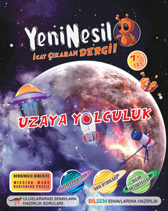 Yeni Nesil Dergi 1. Sayı - Uzaya Yolculuk Kapak