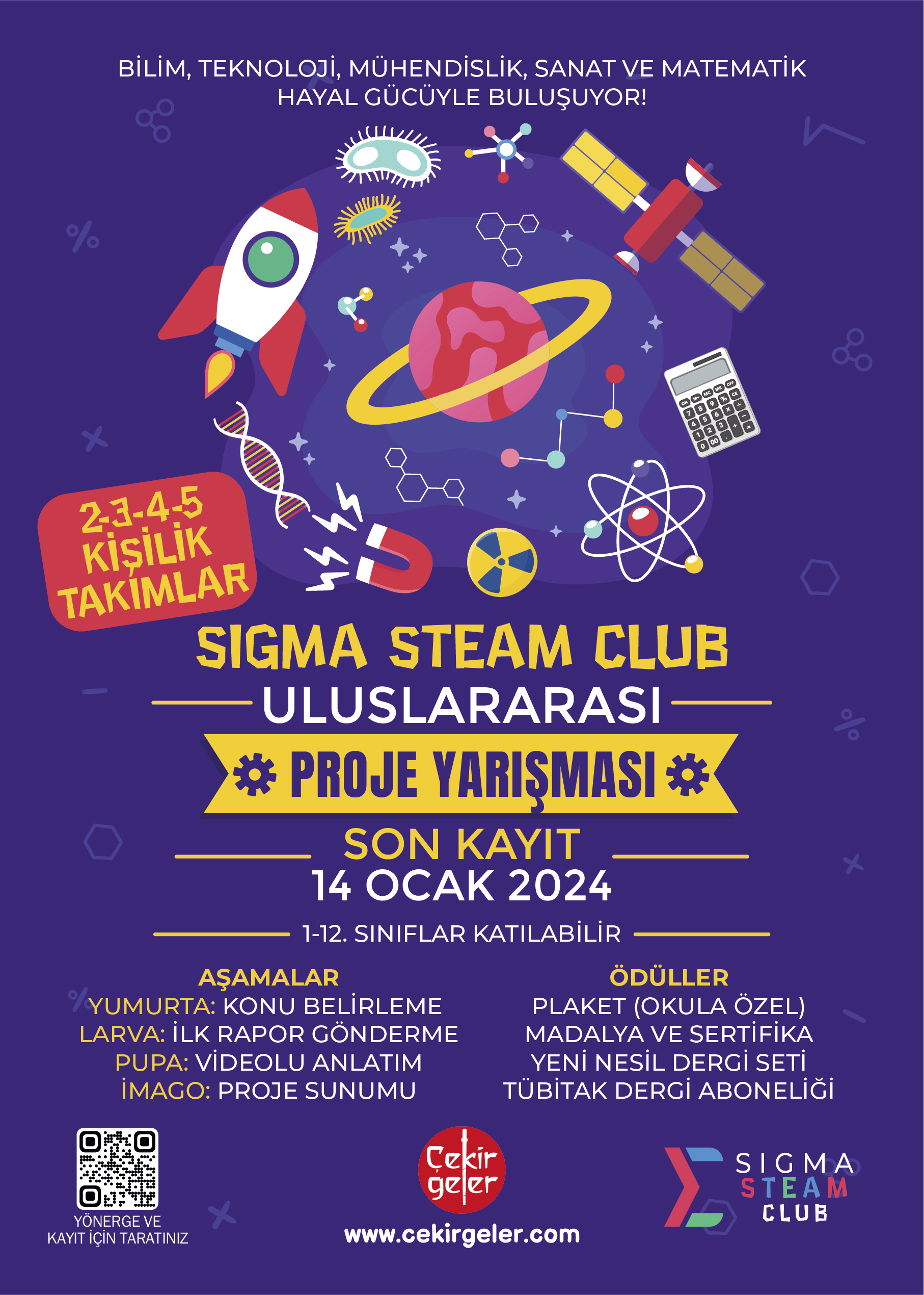 Sigma STEAM Club 2024 Poster