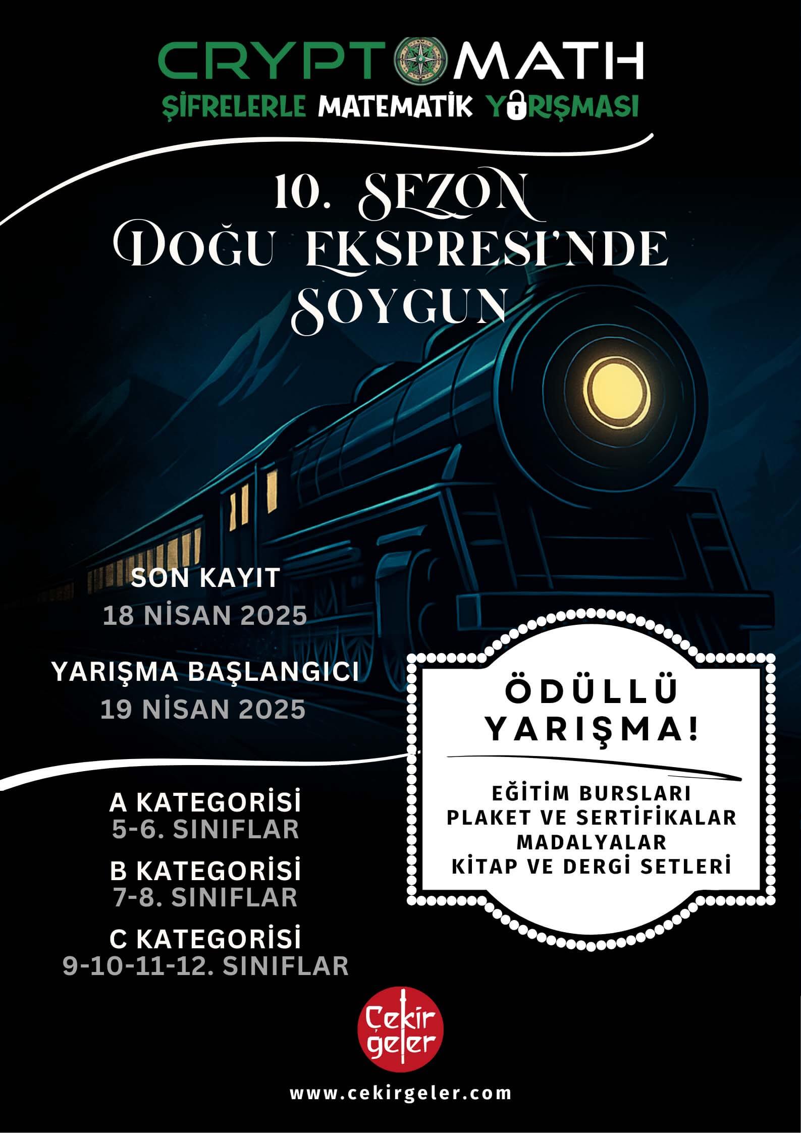 CryptoMath 10. Sezon Doğu Ekspresi'nde Soygun Poster